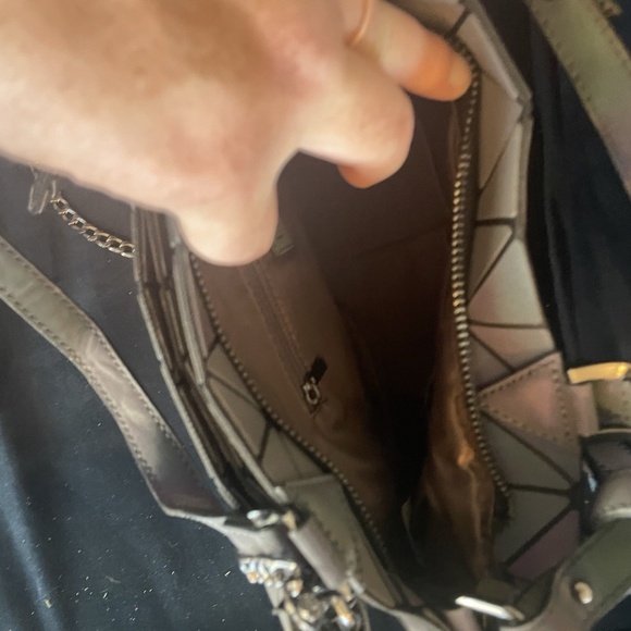 LOVEVOOK Holographic Reflective Tote Bag,Clutch Wallet, Shoulder Bags - Picture 10 of 12